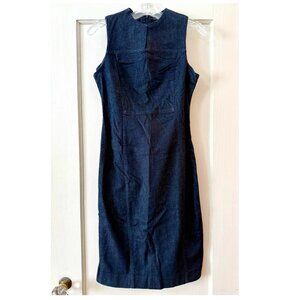Banana Republic | Sleeveless Denim Sheath Dress